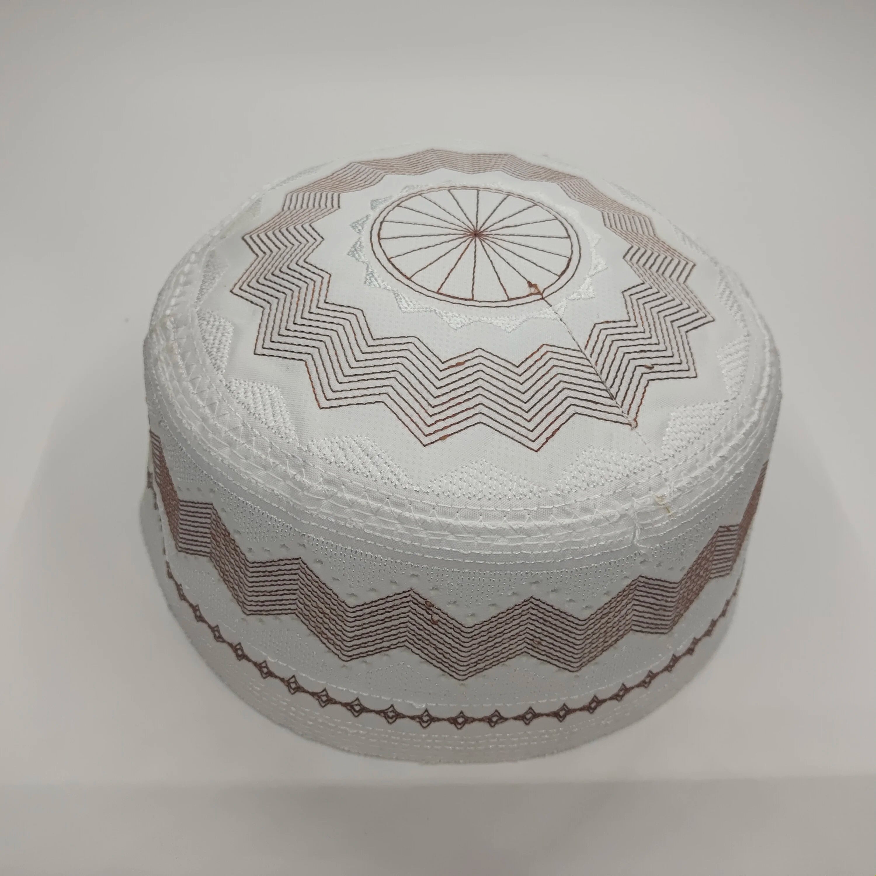 Muslim Embroidered Caps For Men Clothing Tax Products Turkey Prayer Hat Kufi Islamic Mesh Summer Jewish 0616