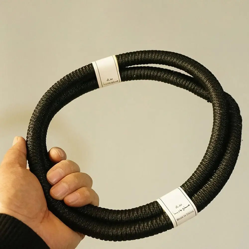 1Pcs Islamic Clothing Headwear Rope Desert Accessories Man Saudi Arabic Dubai Headrope Muslim Black Egal Shemagh Shawl